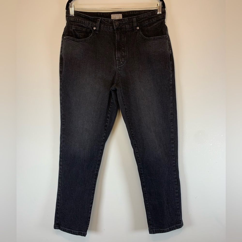 Ted Baker London Men's Washed Black Slim Straight Jeans‎ 32x30